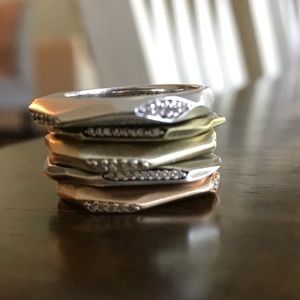 Kendra Scott Joel mixed metal stackable rings